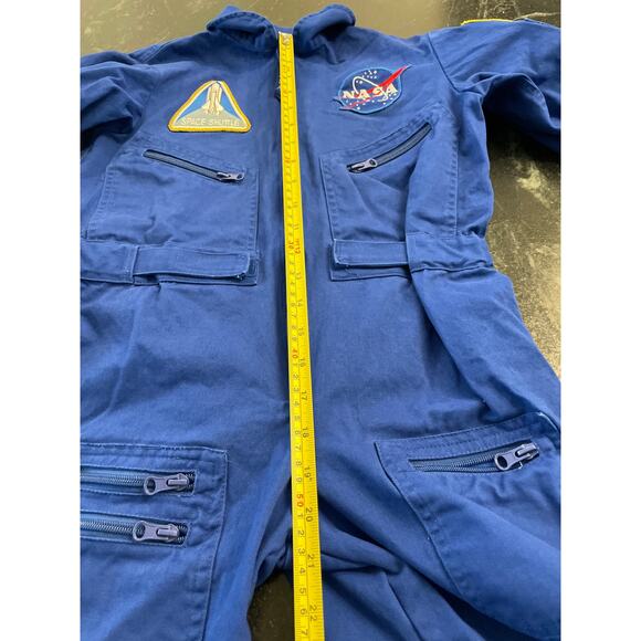 NASA  Get Real Gear kids flight  Astronaut coveralls 8-10 , halloween, dressup - Picture 8 of 12